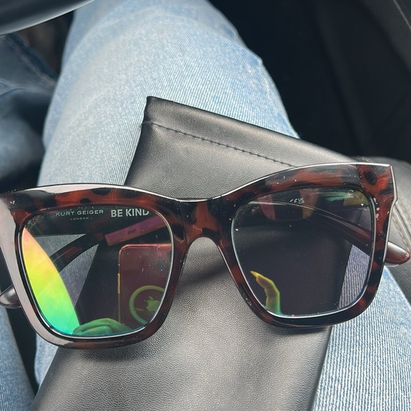 Kurt Geiger Brown Sunglasses